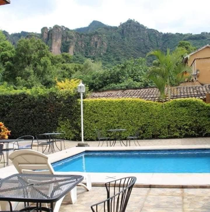 Hotel Posada Casa Las Gaviotas テポストラン エクステリア 写真